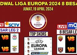 Jadwal Liga Liga Eropa